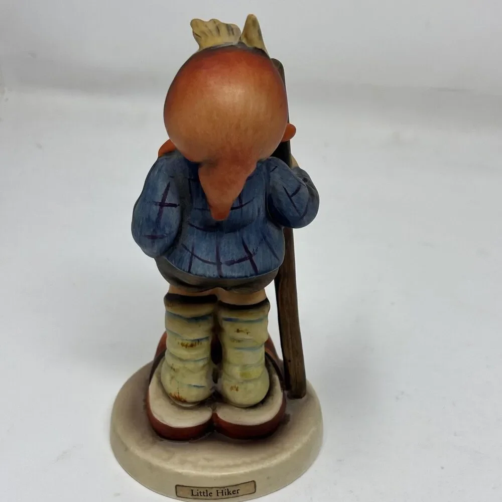 Vtg 1960 Goebel Hummel Little Hiker 16/1 Figurine West Germany Boy Walking Stick
